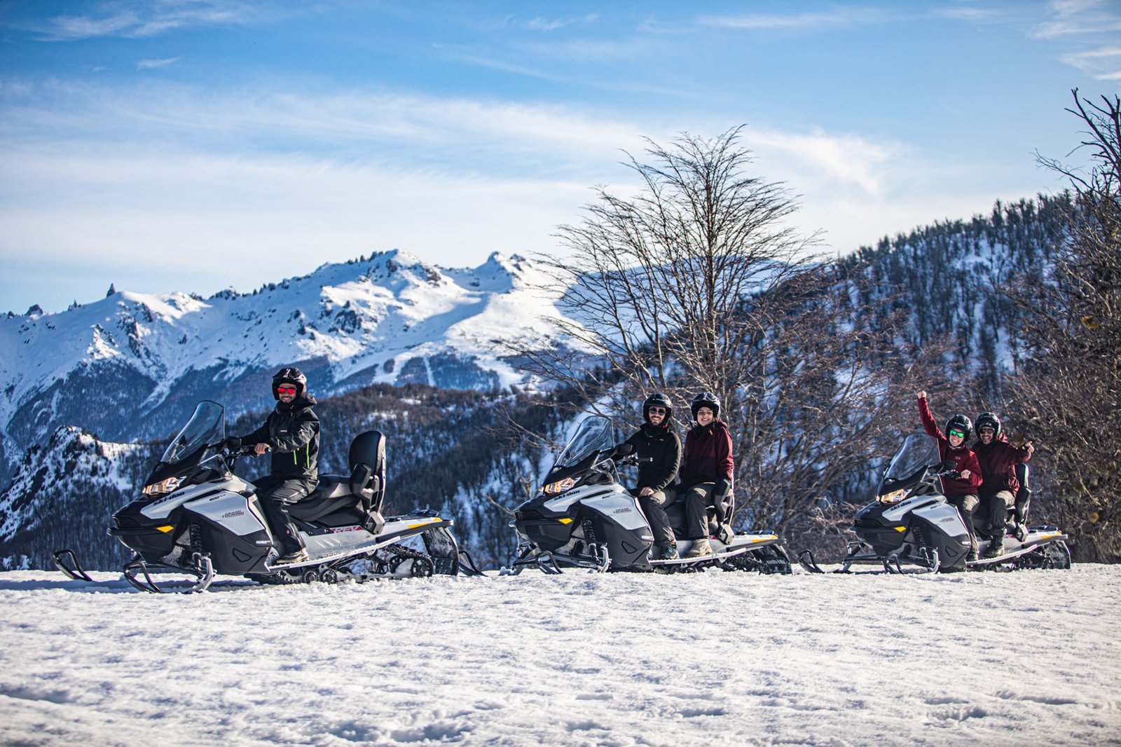 Paseo en Moto de Nieve